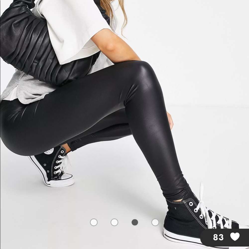 Topshop Leather Leggings!